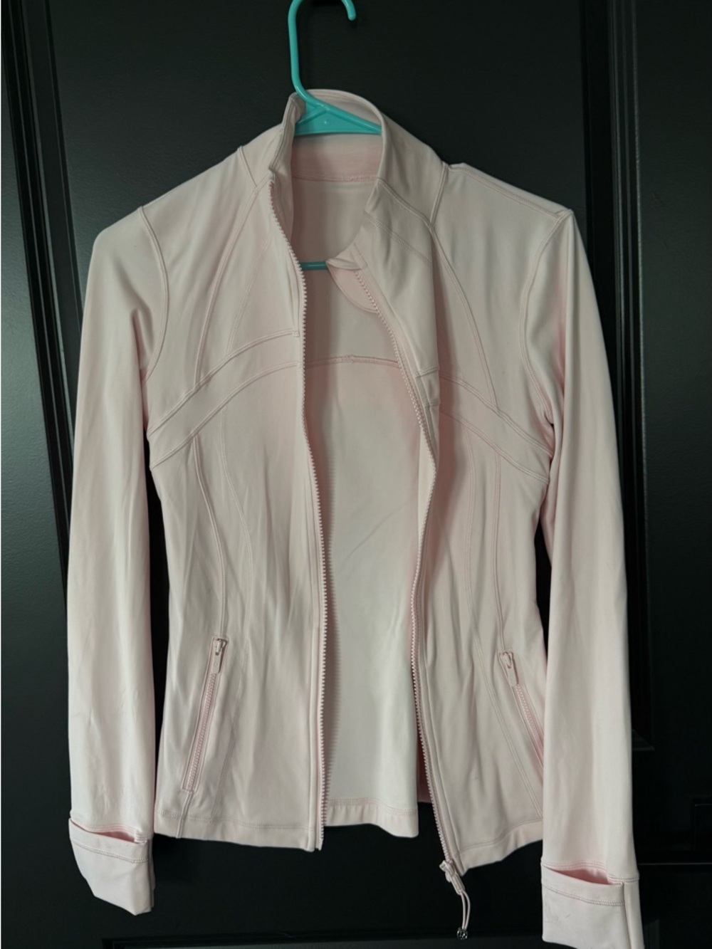 Lulu Lemon Light Pink Women's Zip-Up Jacket